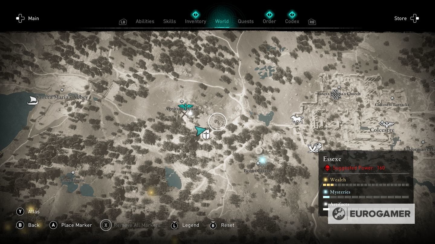 Assassin's Creed Valhalla Order of the Ancients locations Where to